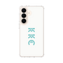 スリムプロテクションケース［ KKC - ロゴ - ホワイト ］