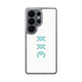 スリムプロテクションケース［ KKC - ロゴ - ホワイト ］