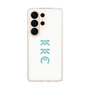 スリムプロテクションケース［ KKC - ロゴ - ホワイト ］