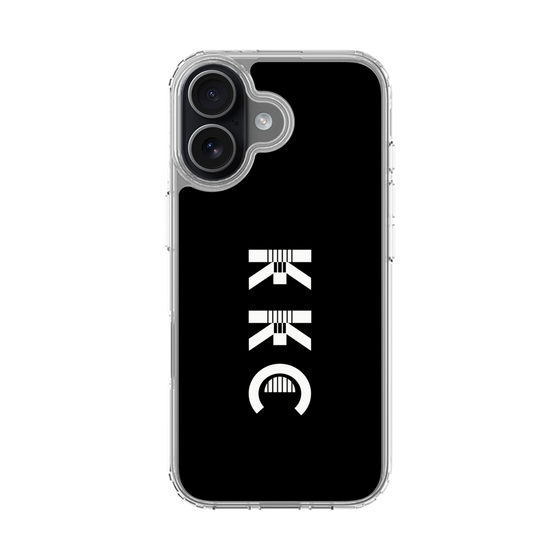 スリムプロテクションケース［ KKC - ロゴ - ブラック ］