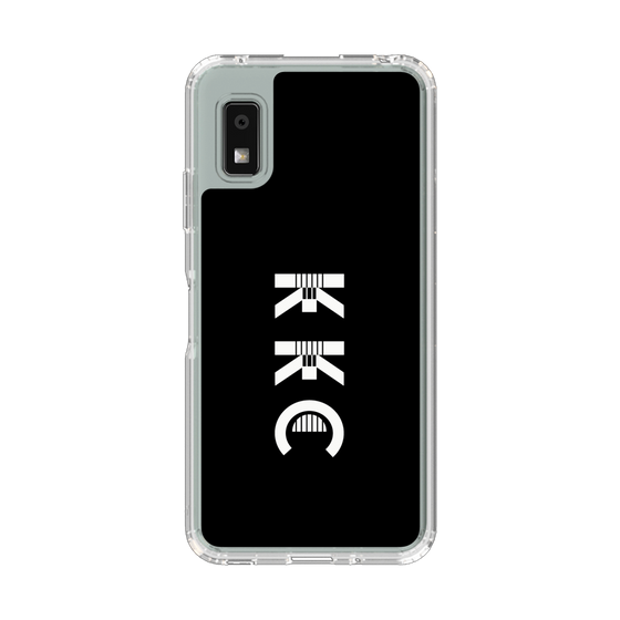 スリムプロテクションケース［ KKC - ロゴ - ブラック ］