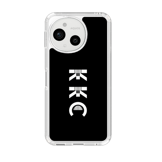 スリムプロテクションケース［ KKC - ロゴ - ブラック ］