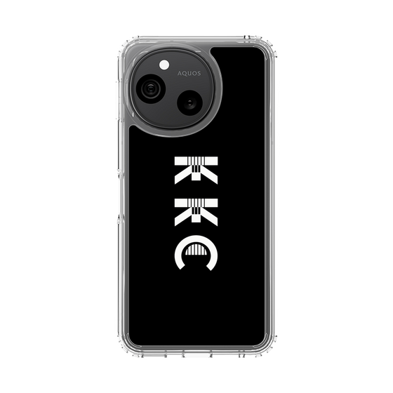 スリムプロテクションケース［ KKC - ロゴ - ブラック ］