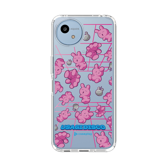 スリムプロテクションケース［ オリジナル - うさぎディスコ ］