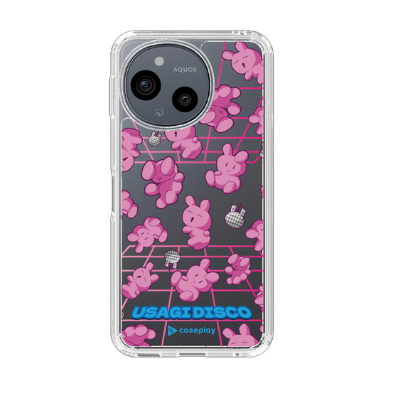 スリムプロテクションケース［ オリジナル - うさぎディスコ ］