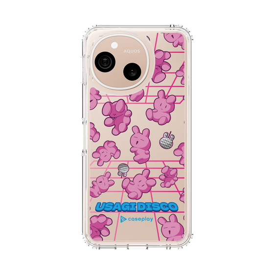 スリムプロテクションケース［ オリジナル - うさぎディスコ ］