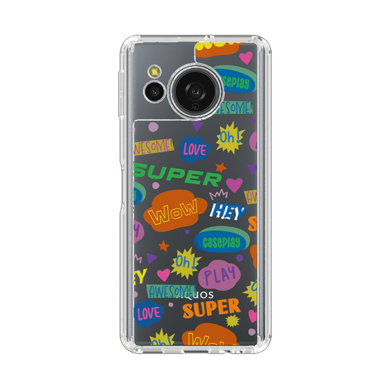 スリムプロテクションケース［ オリジナル - カラフルモジ ］