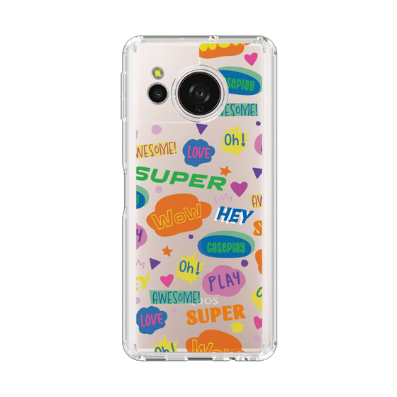 スリムプロテクションケース［ オリジナル - カラフルモジ ］