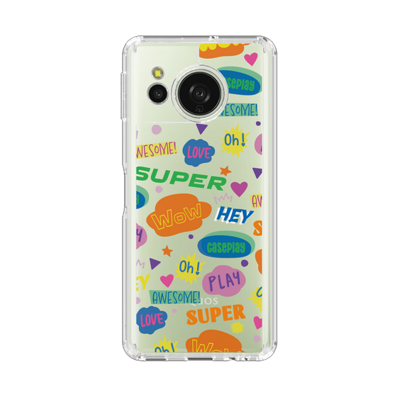 スリムプロテクションケース［ オリジナル - カラフルモジ ］