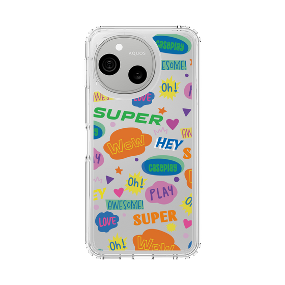 スリムプロテクションケース［ オリジナル - カラフルモジ ］