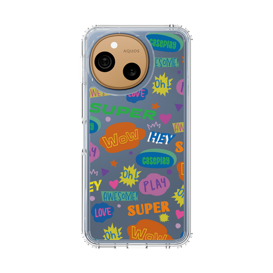 スリムプロテクションケース［ オリジナル - カラフルモジ ］