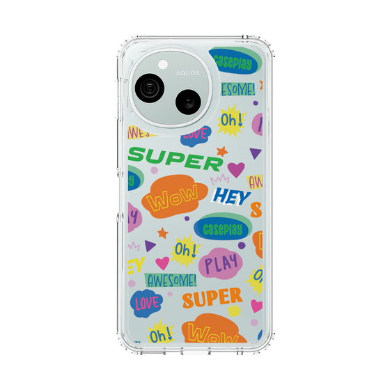 スリムプロテクションケース［ オリジナル - カラフルモジ ］