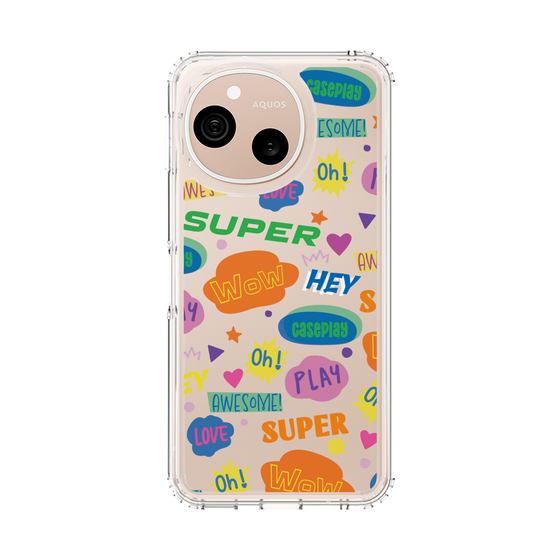 スリムプロテクションケース［ オリジナル - カラフルモジ ］