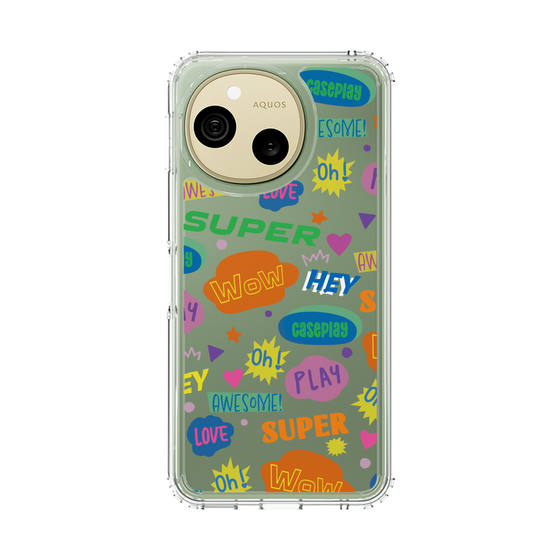 スリムプロテクションケース［ オリジナル - カラフルモジ ］