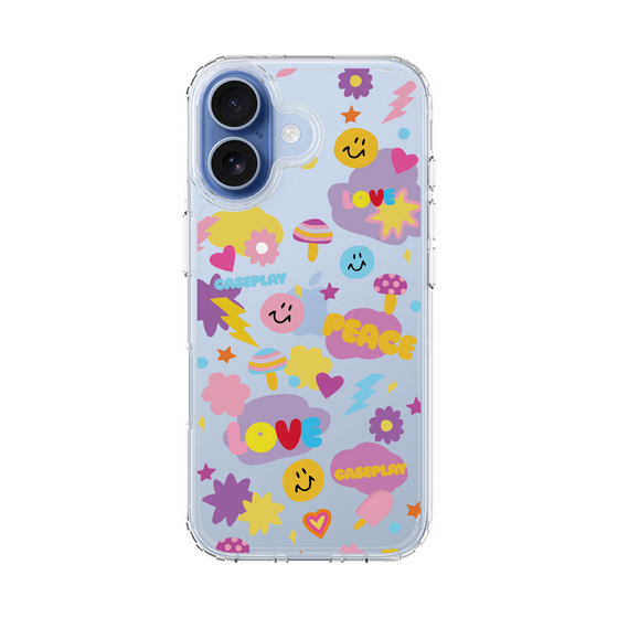 スリムプロテクションケース［ オリジナル - LOVE & PEACE ］