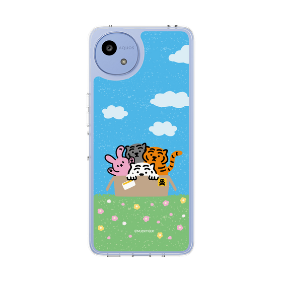 スリムプロテクションケース［ MUZIK TIGER - Picnic ］
