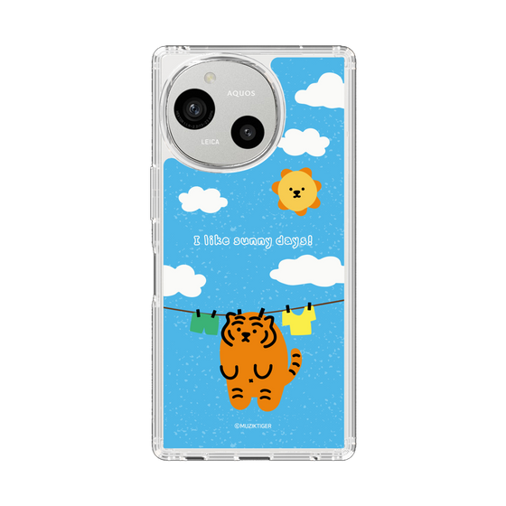 スリムプロテクションケース［ MUZIK TIGER - Laundry ］