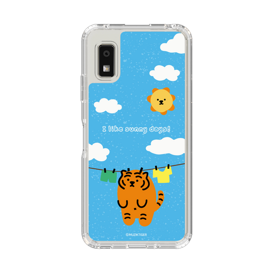 スリムプロテクションケース［ MUZIK TIGER - Laundry ］