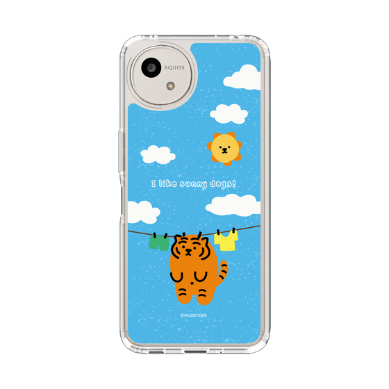 スリムプロテクションケース［ MUZIK TIGER - Laundry ］