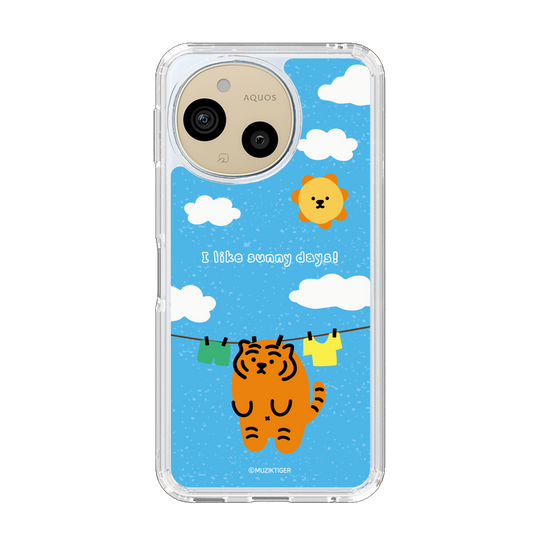 スリムプロテクションケース［ MUZIK TIGER - Laundry ］