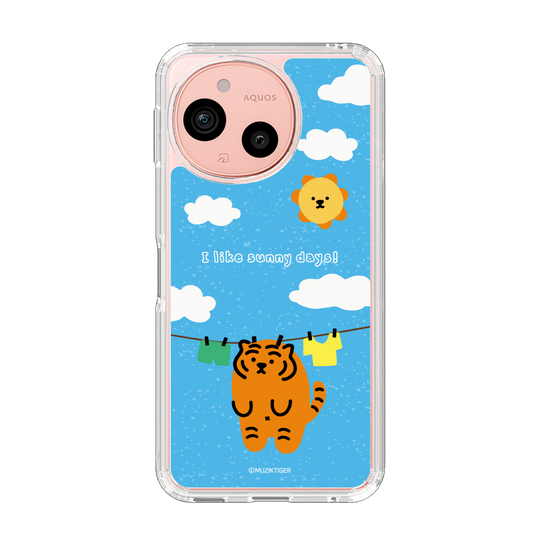 スリムプロテクションケース［ MUZIK TIGER - Laundry ］