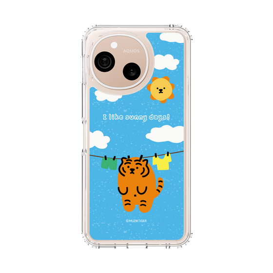 スリムプロテクションケース［ MUZIK TIGER - Laundry ］