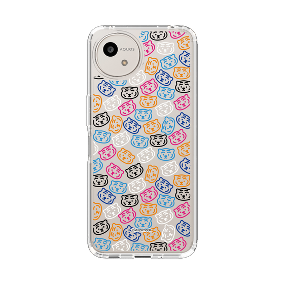 スリムプロテクションケース［ MUZIK TIGER - Pattern ］