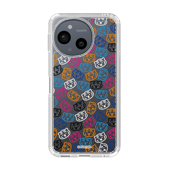 スリムプロテクションケース［ MUZIK TIGER - Pattern ］