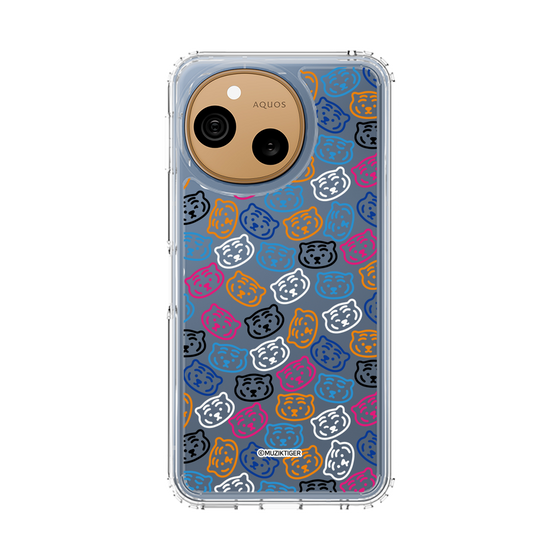 スリムプロテクションケース［ MUZIK TIGER - Pattern ］