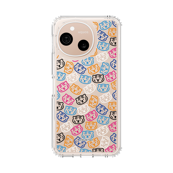 スリムプロテクションケース［ MUZIK TIGER - Pattern ］