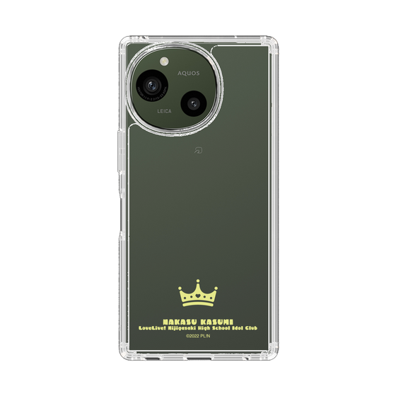 スリムプロテクションケース［ ラブライブ！虹ヶ咲学園スクールアイドル同好会 - 中須 かすみ - アイコンクリア ］