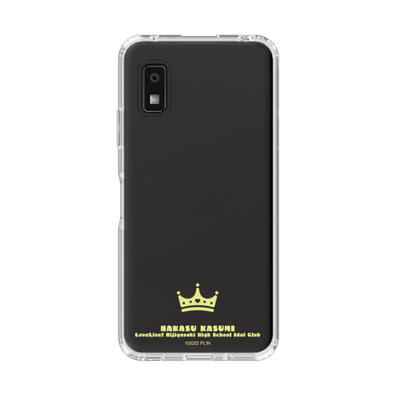 スリムプロテクションケース［ ラブライブ！虹ヶ咲学園スクールアイドル同好会 - 中須 かすみ - アイコンクリア ］