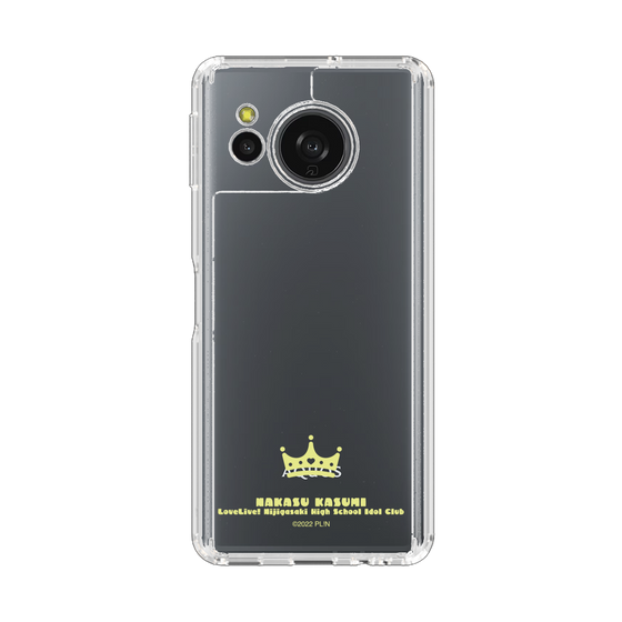 スリムプロテクションケース［ ラブライブ！虹ヶ咲学園スクールアイドル同好会 - 中須 かすみ - アイコンクリア ］