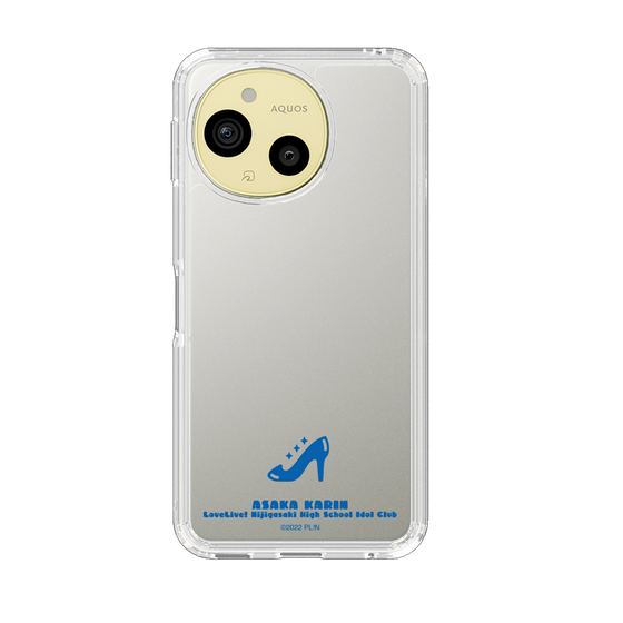 スリムプロテクションケース［ ラブライブ！虹ヶ咲学園スクールアイドル同好会 - 朝香 果林 - アイコンクリア ］