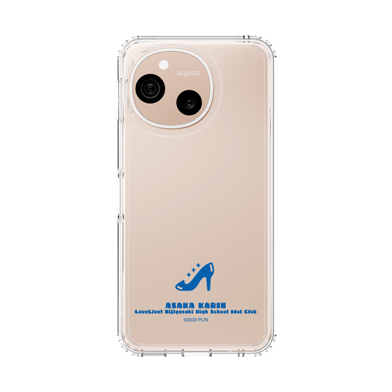 スリムプロテクションケース［ ラブライブ！虹ヶ咲学園スクールアイドル同好会 - 朝香 果林 - アイコンクリア ］