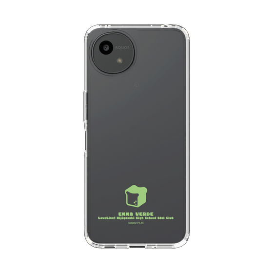 スリムプロテクションケース［ ラブライブ！虹ヶ咲学園スクールアイドル同好会 - エマ・ヴェルデ - アイコンクリア ］