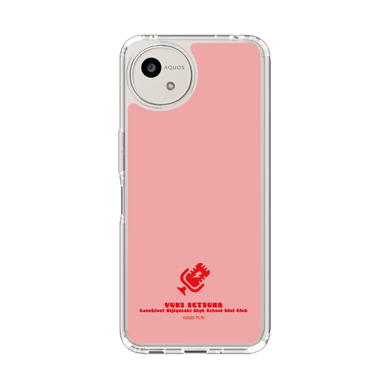 スリムプロテクションケース［ ラブライブ！虹ヶ咲学園スクールアイドル同好会 - 優木 せつ菜 - アイコンカラー ］