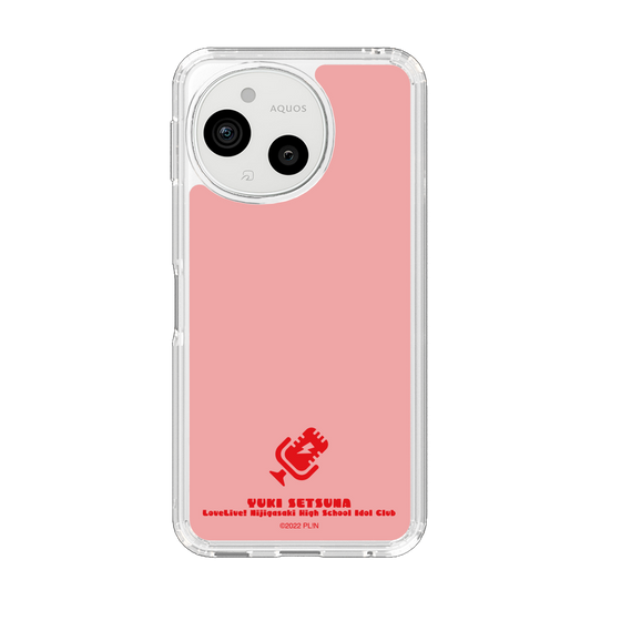 スリムプロテクションケース［ ラブライブ！虹ヶ咲学園スクールアイドル同好会 - 優木 せつ菜 - アイコンカラー ］