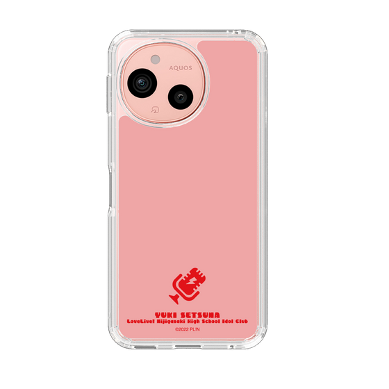 スリムプロテクションケース［ ラブライブ！虹ヶ咲学園スクールアイドル同好会 - 優木 せつ菜 - アイコンカラー ］