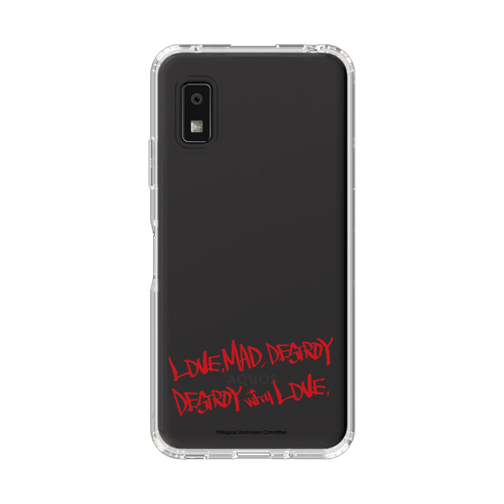 スリムプロテクションケース［ 魔法少女マジカルデストロイヤーズ - LOVE,MAD,DESTROY DESTROY with LOVE. ］