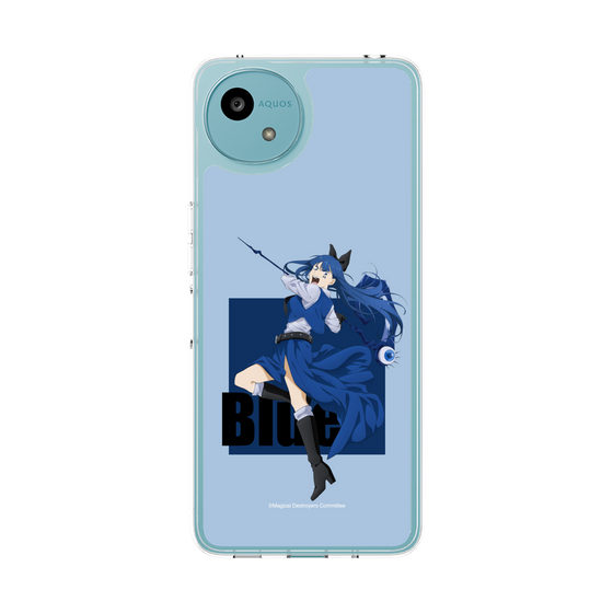 スリムプロテクションケース［ 魔法少女マジカルデストロイヤーズ - ブルー ］