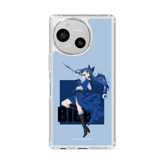 スリムプロテクションケース［ 魔法少女マジカルデストロイヤーズ - ブルー ］