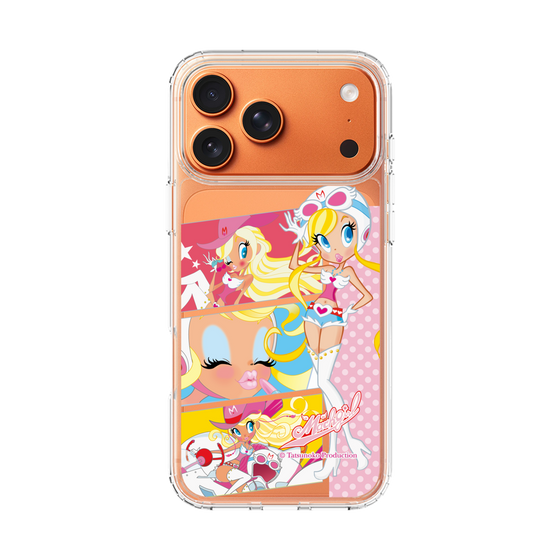 スリムプロテクションケース［ マッハガール - コミック風 ］