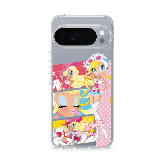 スリムプロテクションケース［ マッハガール - コミック風 ］