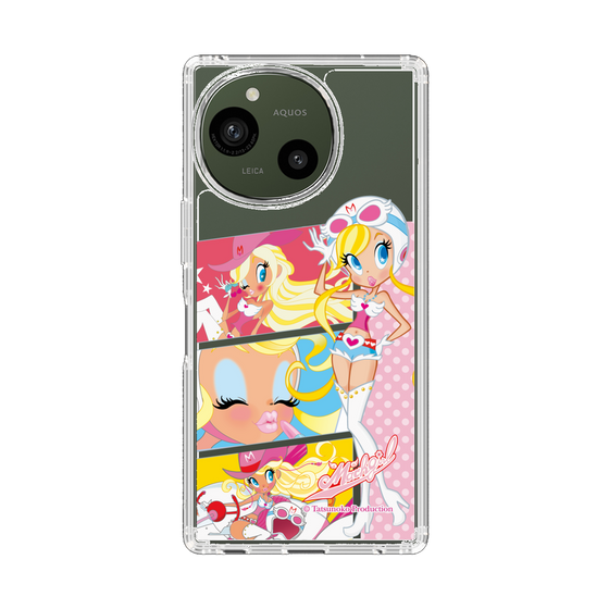 スリムプロテクションケース［ マッハガール - コミック風 ］