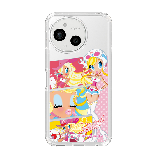 スリムプロテクションケース［ マッハガール - コミック風 ］