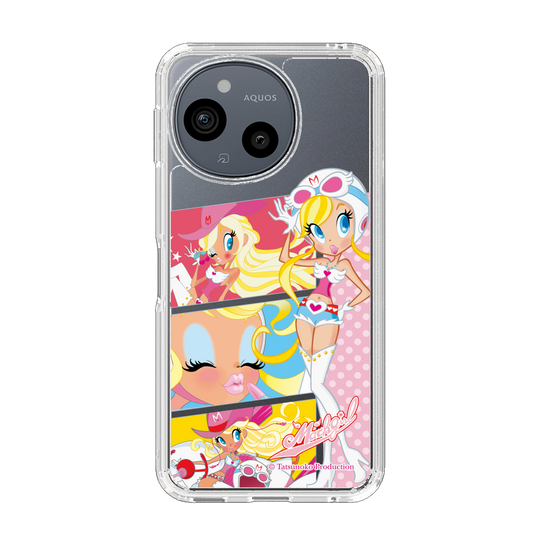 スリムプロテクションケース［ マッハガール - コミック風 ］