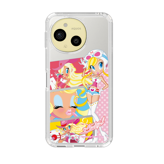 スリムプロテクションケース［ マッハガール - コミック風 ］