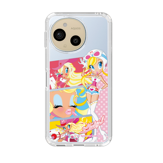 スリムプロテクションケース［ マッハガール - コミック風 ］