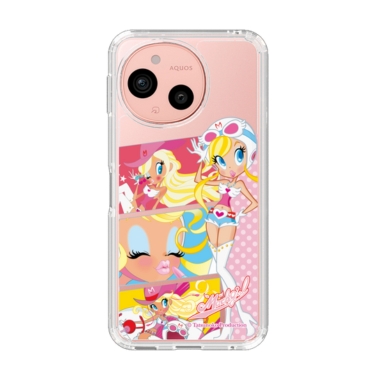 スリムプロテクションケース［ マッハガール - コミック風 ］